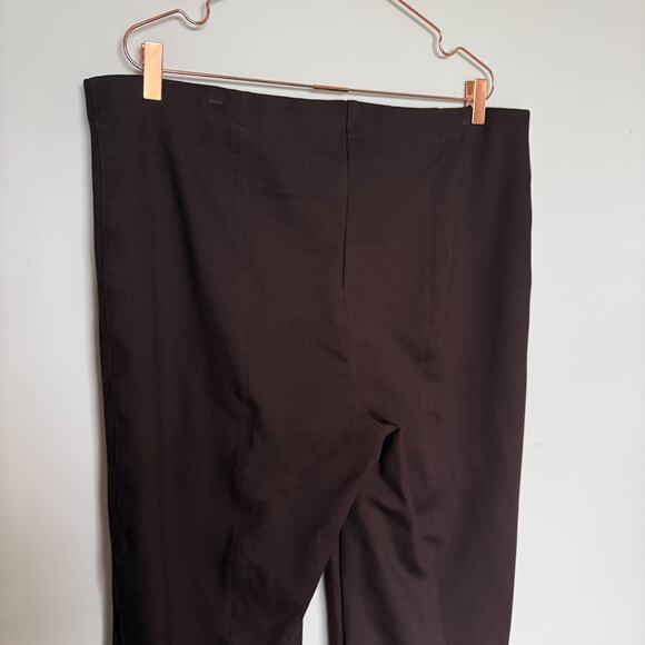 Banana Republic Womens Wide Leg Everywhere Ponte Pant XXL Brown Citycore Neutral - Picture 7 of 8